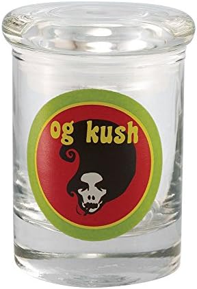 OG Kush Glass Jar By Cannaline 1/8 Oz
