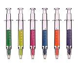 SDBING 6pc Syringe Highlighter Pens with 6 Colors
