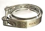 Ticon Industries - 3" Stainless Steel V-Band Clamp (qty1) - 119-07600-0000
