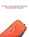 GOX Travel Toiletry Bag,Dopp Kit Case,Ultra-Light Cosmetics Bag Makeup Organizer(Orange)