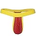 YiZYiF Men's Bulge Pouch Mesh G-Sting Micro Bikini Underwear Sold by SHIFANG (Medium(Waistline 27.5-42.0