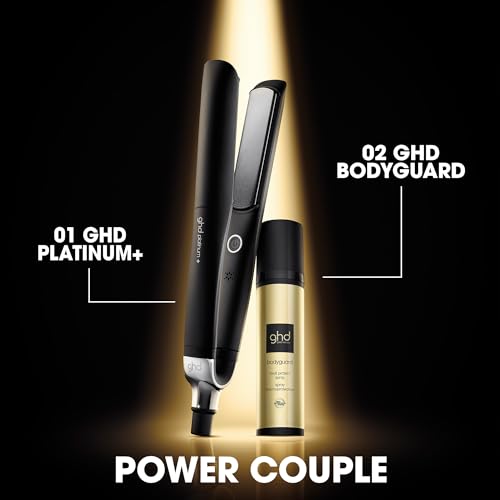 platinum+ black - Intelligenter professioneller Haarglätter, weniger Haarbruch, mehr Glanz und Farbschutz, Ultra-Zone-Technologie, optimale Kämmtemperatur 185ºC homogen