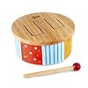 Tidlo Wooden Rainbow Drum