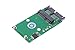 SMAKN 50mm Full-Height Mini PCI-E MSATA SSD to 1.8 inch MICRO SATA MSATA