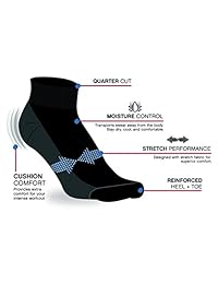 Reebok - Cojín básico para hombre, diseño de cuarzo, 12 unidades