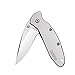 Kershaw Scallion Pocket Knife (1620FL); 2.4" 420HC Stainless Steel Blade and 410 Steel Handle, Featuring SpeedSafe Assisted Opening, Flipper, Lanyard Hole, Secure Frame Lock and Tip Lock; 2.9 OZ. primary