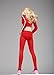 1/6 Female Sportswear Suit for Large Medium Bust Phicen Hottoy Female Body (Red)