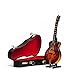 SL Mini Guitar Model Miniature Electric Guitar Toy Music Instrument Sunburst Dollhouse Model Home Decoration