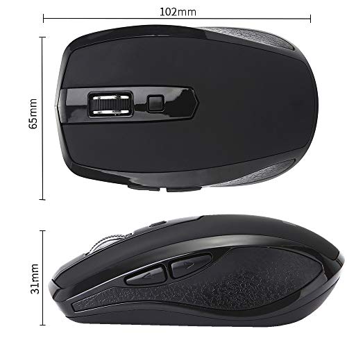 Type C Wireless Mouse,Veeki 2.4GHZ USB C Silent Ergonomic Wireless Mouse for Macbook 12