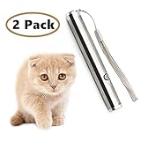 Funny Cat Laser Toys for Cat Interactive - Pet Catch Exercise The Lazer Light Training Tool Command Light - Suitable for Outdoor Using and presentations in Class