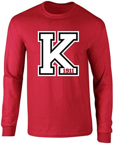 Kappa Alpha Psi K 1911 Long Sleeve T Shirt Sizes up to 5XL