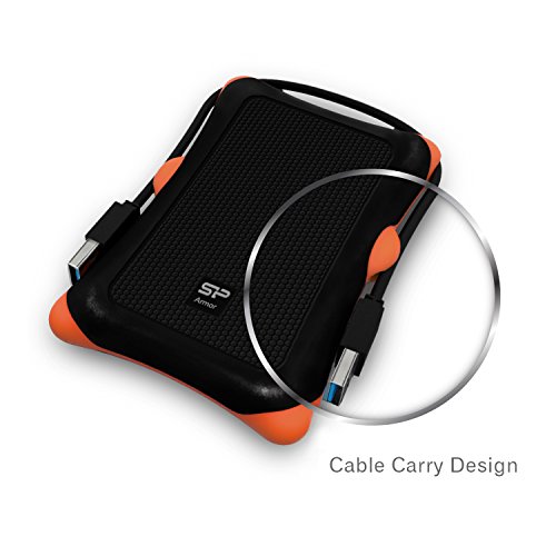 image for Silicon Power Hard Drive Enclosure USB 3.0 2.5-inch 7mm Shockproof SAT
