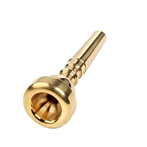Pakala66 Trumpet Mouthpiece 3C 5C 7C Size Instrument Accessory (3 Pack Gold)