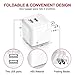 iPhone Charger, Dual Port Wall Charger Travel Adapter with 2Pack iPhone Cable Charging Cord Compatible with iPhone XS MAX XR X 8 8Plus 7 7Plus SE 6sPlus 6s 6 5s, iPad iPod Nano