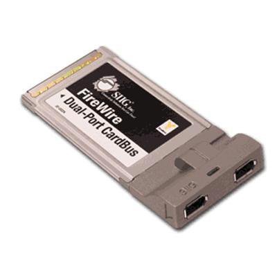 Siig 2 Port 1394 Dual-Port Cardbus Adapter - 2 X Ieee 1394a Firewire