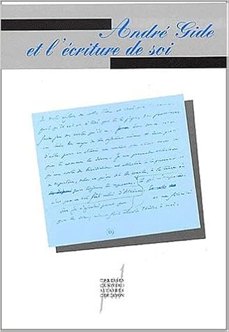 Résultat de recherche d'images pour "andré gide et l'écriture de soi"