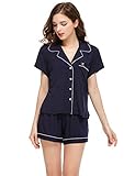 Sissely Women's Short Sleeve Pajama Sets (XS-XL)