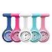 Groupcow 5pcs Silicone Nurses Watch (Practical Colour)