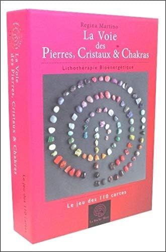 The Path of Stones, Crystals & Chakras - 110 Card Set, multicolored