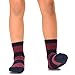 TeeHee Little Boys Basic Cotton Crew Socks 6 Pair (3-5 Years, Rugby Stripe)