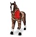 Melissa & Doug Personalized Giant Horse Lifelike Stuffed Animal