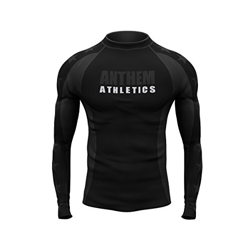 Anthem Athletics MIDNIGHT Competition Rash Guard - Black - X-Large