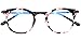 SOOLALA Womens Hot Fashion Cateye Eyeglass Frame Stylish Reading Glasses
