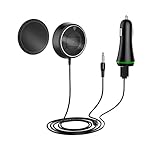 VICTONY Bluetooth Car Adapter, Bluetooth 4.0 Hands-Free Calling, Music Streaming and Noise Reduction Car Bluetooth Adapter AUX，A Bluetooth for Car