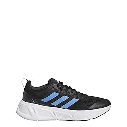 adidas Women's Questar Sneaker, Black/Blue