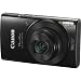 Canon PowerShot ELPH 190 IS Digital Camera (Black) with 10x Optical Zoom and Built-In Wi-Fi with 16GB SDHC + Replacement battery + Protective camera case Along with Deluxe Cleaning Bundlethumb 2
