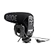 Rode Microphones VideoMic Pro Compact Shotgun Microphone, 200 Ohms - Bundle - with Deadcat VMP Furry Wind Cover for VideoMicPro