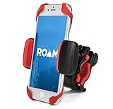 Roam Universal Premium Bike Phone Mount Holder for Motorcycle / Bike Handlebars, Adjustable, Fits iPhone 6s / 6s Plus, iPhone 7 / 7 Plus, Galaxy S7, Holds Phones Up To 3.5