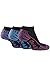 Jeep Women's 3 Pair Cushioned Cotton Trainer Socks 6.5-9.5 Black