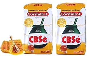 CBSÉ CBSe Yerba Mate Miel 500 grs. - 2 Pack. / Honey Yerba Mate 1.1 lb. - 2 Pack.