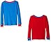 Marvel Boys' Little 4-Piece Cotton Pajama Set, Multi Character-Red/Blue, 6