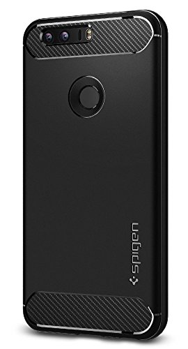 Spigen Rugged Armor Honor 8 Case with Resilient Shock Absorption for Huawei Honor 8 2016 - Black