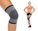 Athletic Compression Knee Support Sleeve - Heat Trapping Therapy Recovery with Bamboo Charcoal Fibers to Relieve Arthritis and Tendonitis
