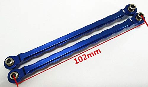 Aluminum Integrated Design Front Steering Toe Links Blue for UDR 8547 Unlimited Desert Racer Traxxass
