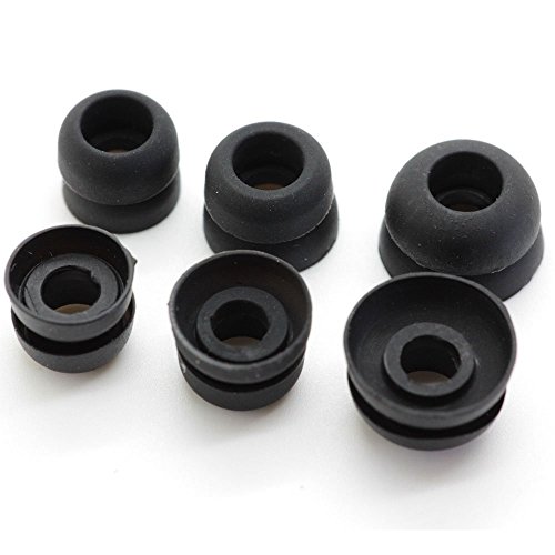 image for Zotech 12Pcs Replacement Earbuds Eartips Earbud Ear Tips Ear Buds Earg