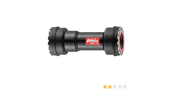 Amazon Com Token Threaded Press Fit Bottom Bracket For 30 F42mm Frame To Shimano 24mm Crank For Mtb Road Bike Ti Ceramic Bearing Ninja Sports Outdoors