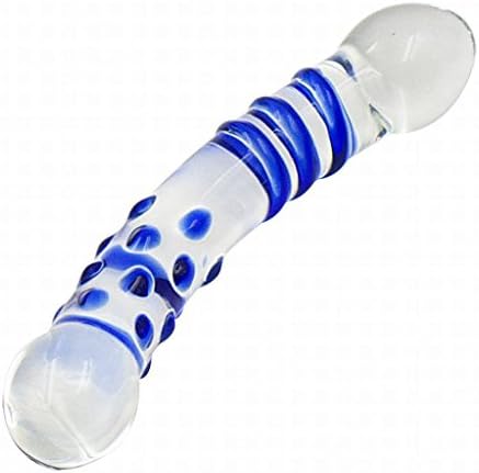 UIDFO Crystal Glass Massage Stick Wand, Personal Massager Pleasure Self Massage Tool for Women