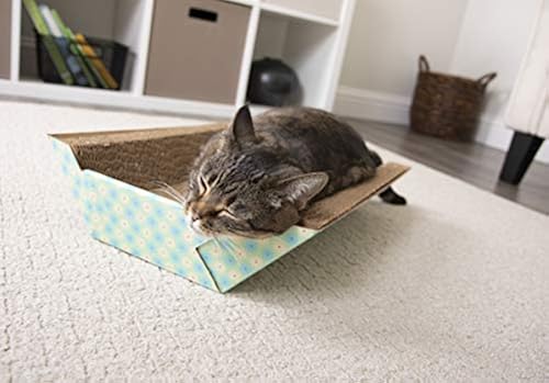 SmartyKat Super Scratcher Chaise Corrugated Cat Scratcher, Catnip