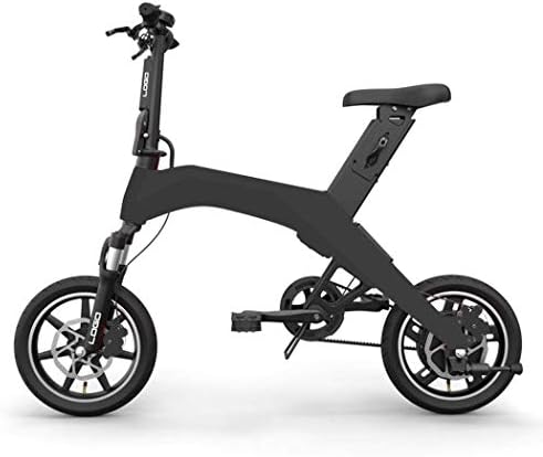 QIONGS Electric Bikes,Lithium Ion Battery,Front And Rear Disc Brakes,LCD Display,25KM/H,Shock Absorber,One-Piece Wheel,Driving Range 15KM-20KM，Folding Electric Bike