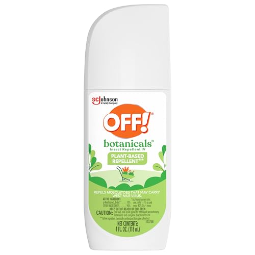 OFF! Botanicals Insect Repellent, Bug Spray & Mosquito Repellent, 4 Oz