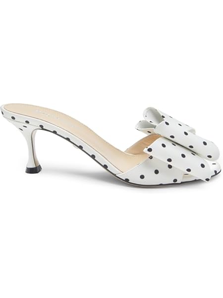 Mach & Mach Le Cadeau 65MM Polka-Dot Mules
