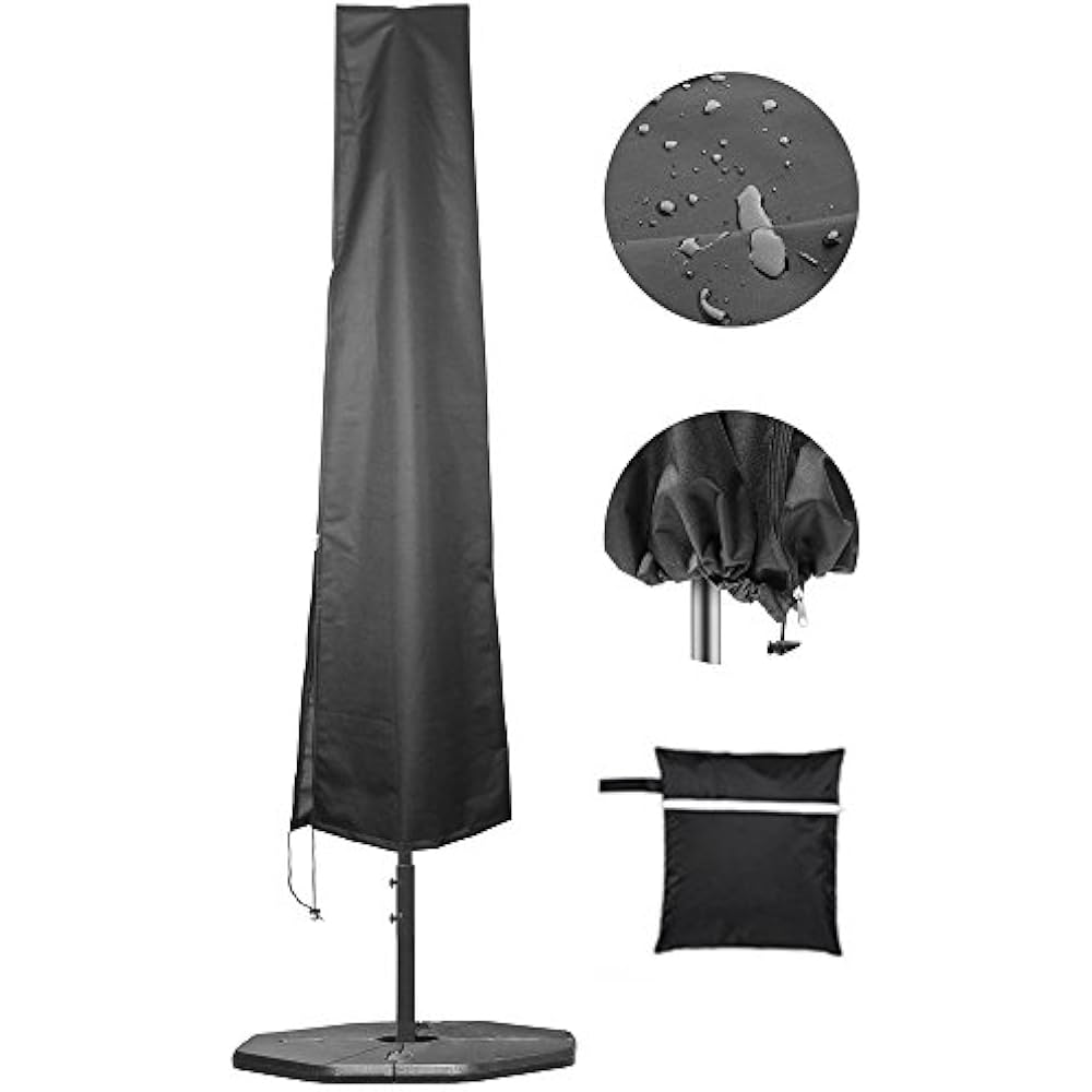 Umbrella Covers, Patio Waterproof Market Parasol With Zipper 7ft To