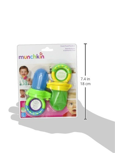 해외구매대행 5 99 Munchkin Fresh Food Feeder 2 Pack Blue Green