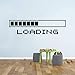 PICTURE IT ON CANVAS Loading a Video Game Wall Poster Decal Cool Gamer Stuff Computer Wall Stickers Murals Home Decor Accents