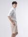 NEARKIN (NKNKN350) Beloved Men Henley Neck Long Sleeve Daily Look Linen Shirts WHITE US S(Tag size S)
