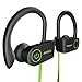 Bluetooth Headphones, Anbes Wireless Earbuds, IPX7 Waterproof Sports Earphones with Ear Hooks & Mic, HD Stereo in-Ear Headphones Gym Running Workout, 8 Hours Battery Noise Canceling Headsets